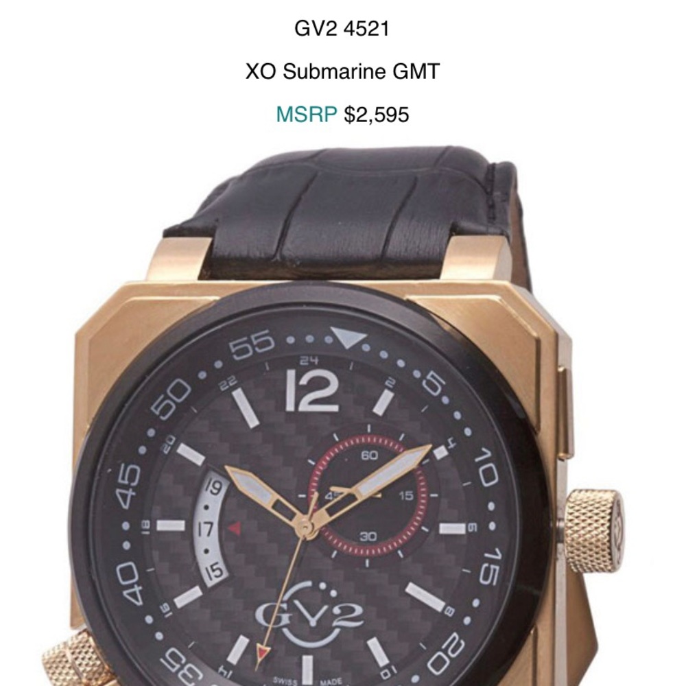 Gevril GV2 XO Submarine Watch
